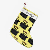 Afbeelding van koolijzerhoudende cartoon kleine kerstsok (Voorkant (Hangend))