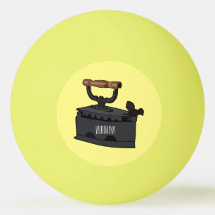 Afbeelding van koolijzerhoudende cartoon pingpongballen