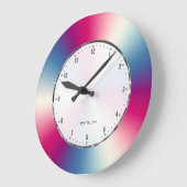 Afbeelding van korstmetallische textuur grote klok (Hoek)