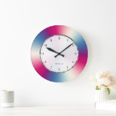 Afbeelding van korstmetallische textuur grote klok (Huis)