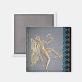 Afbeelding van kwik magneet (Voorkant / Achterkant)