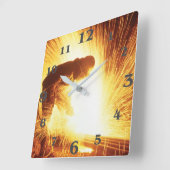 Afbeelding van lassen voor vierkant-wandsluiting vierkante klok (Hoek)