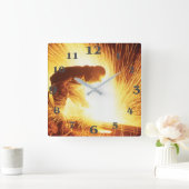 Afbeelding van lassen voor vierkant-wandsluiting vierkante klok (Huis)