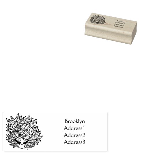 Afbeelding van lebige cartoon 	rubberstempel (Gestempeld)