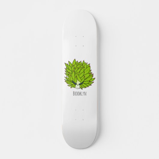 Afbeelding van lebige cartoon skateboard (Voorkant)