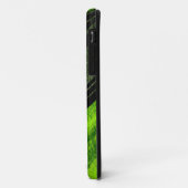 Afbeelding van limoen- en zwarte strepen Case-Mate iPhone case (Achterkant/links)