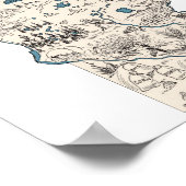  Afbeelding van Minnesota Poster (Hoek)