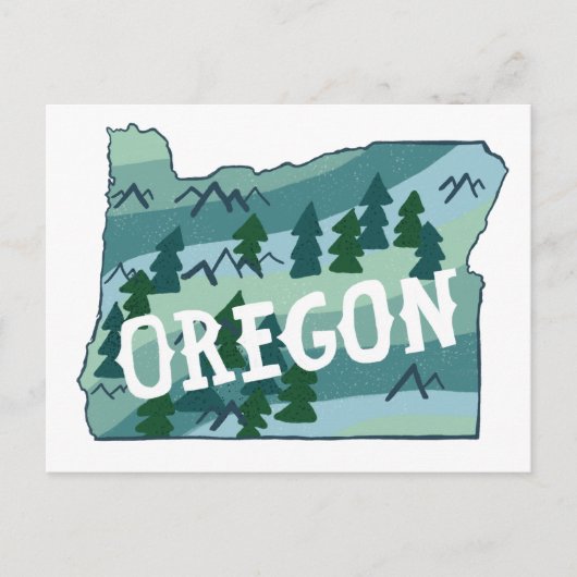 Afbeelding van Oregon Briefkaart (Voorkant)