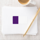 Afbeelding van Paars leder. Etiket (Insitu)