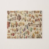  afbeelding van paddenstoelen legpuzzel (Horizontaal)