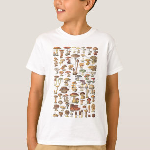 afbeelding van paddenstoelen t-shirt