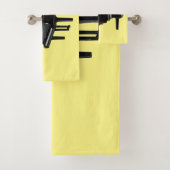 Afbeelding van Piano-cartoon Bad Handdoek (Insitu)