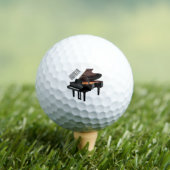 Afbeelding van Piano-cartoon Golfballen (Insitu Shirt)