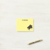 Afbeelding van Piano-cartoon Post-it® Notes (Op bureau)