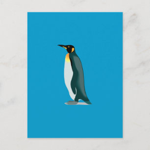afbeelding van pinguïn linux briefkaart