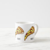 Afbeelding van Pizza cartoon Espresso Kop (Voorkant rechts)