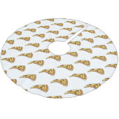 Afbeelding van Pizza cartoon Kerstboom Rok (Gekanteld)