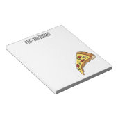 Afbeelding van Pizza cartoon Notitieblok (Schuin)