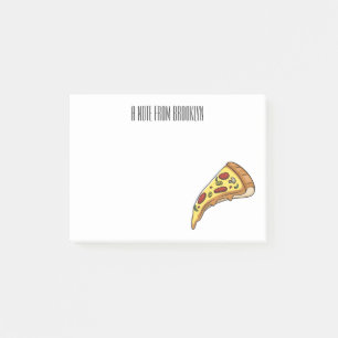Afbeelding van Pizza cartoon Post-it® Notes