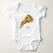 Afbeelding van Pizza cartoon Romper (Voorkant)