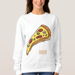 Afbeelding van Pizza cartoon Trui