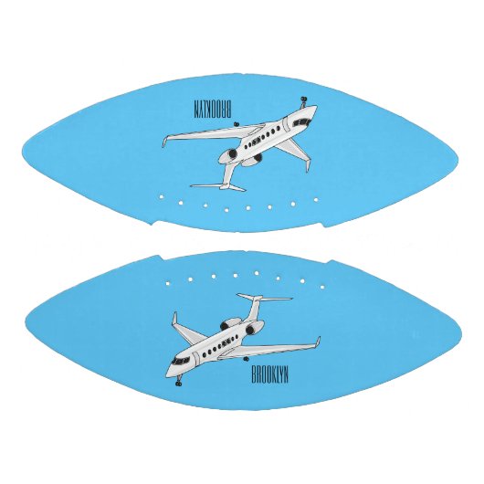 Afbeelding van privé-jet cartoon american football (Panelen)