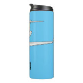 Afbeelding van privé-jet cartoon thermosbeker (Geroteerd rechts)