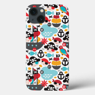 Afbeelding van retropiraten iPhone 13 hoesje