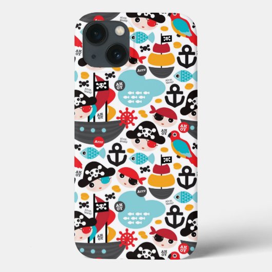 Afbeelding van retropiraten Case-Mate iPhone case (Achterkant)