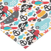 Afbeelding van retropiraten korte tafelloper (Hoek)