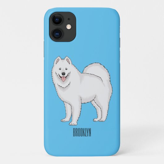 Afbeelding van Samoyed cartoon Case-Mate iPhone Case (Achterkant)