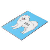 Afbeelding van Samoyed cartoon Notitieboek (Linkerzijde)