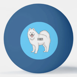 Afbeelding van Samoyed cartoon Pingpongballen