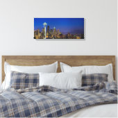 Afbeelding van Seattle Skyline in de ochtenduren. Canvas Afdruk (Insitu (Slaapkamer))
