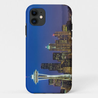 Afbeelding van Seattle Skyline in de ochtenduren. iPhone 11 Hoesje