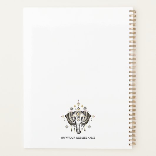 Afbeelding van stamolifanten planner (Achterkant)