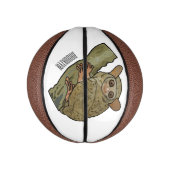 Afbeelding van Tarsier cartoon Basketbal (Verticaal)
