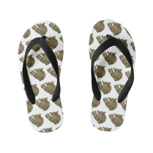 Afbeelding van Tarsier cartoon Kinder Teenslippers
