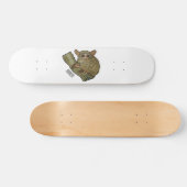 Afbeelding van Tarsier cartoon Skateboard (Horizontaal)