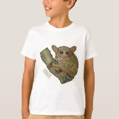 Afbeelding van Tarsier cartoon T-shirt (Voorkant)