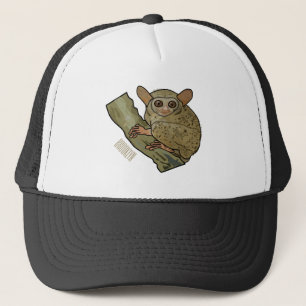 Afbeelding van Tarsier cartoon Trucker Pet