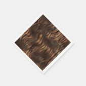  afbeelding van Tiger Bronze Black Chic Servet (Hoek)