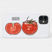 Afbeelding van tomatencartoon Case-Mate iPhone case (Achterkant (horizontaal))