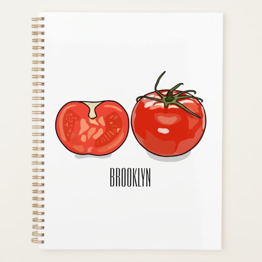 Afbeelding van tomatencartoon planner (Voorkant)