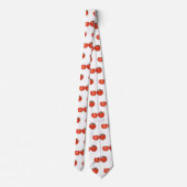 Afbeelding van tomatencartoon stropdas (Achterkant)