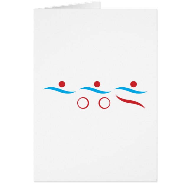 Afbeelding van triatlon coole logo (Voorkant)