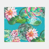 Afbeelding van waterverf met succes fleece deken (Voorkant (Horizontaal))