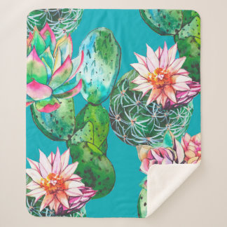 Afbeelding van waterverf met succes sherpa deken