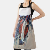 afbeelding van wilde paarden schort (Insitu)