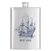 Afbeelding van windzeilboot flacon (Voorkant)